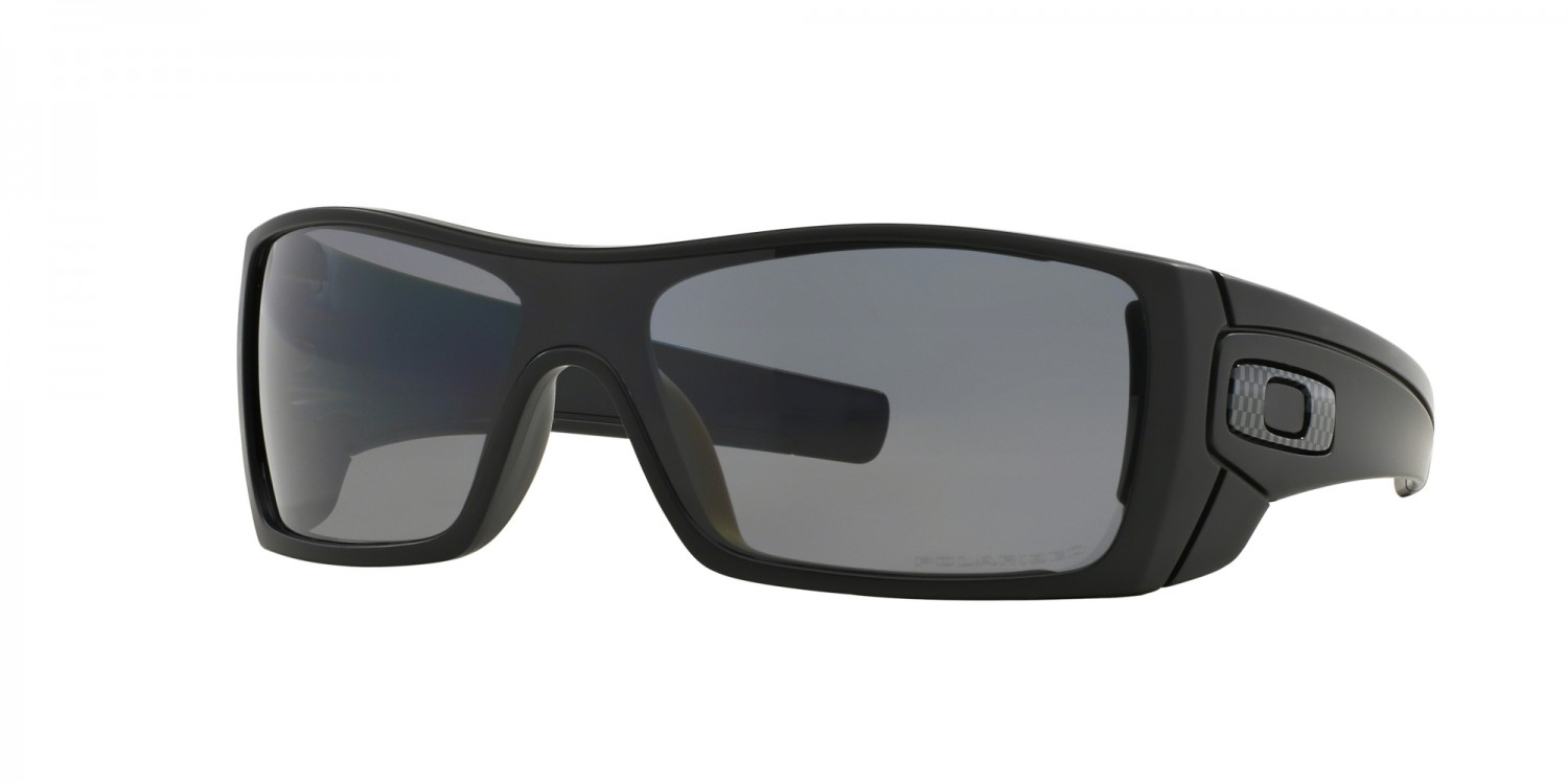 Occhiali da sole sportivi Oakley colore nero, rettangolare, lente grigia  oo9101 - Ottica Tirone